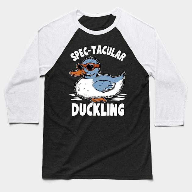 Duckling Baseball T-Shirt by NomiCrafts